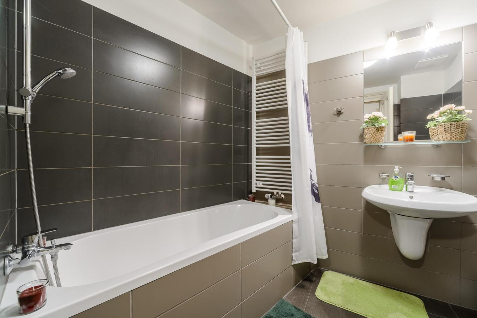 Cozy Apartment Near Stefanikuv Most Prága Kültér fotó